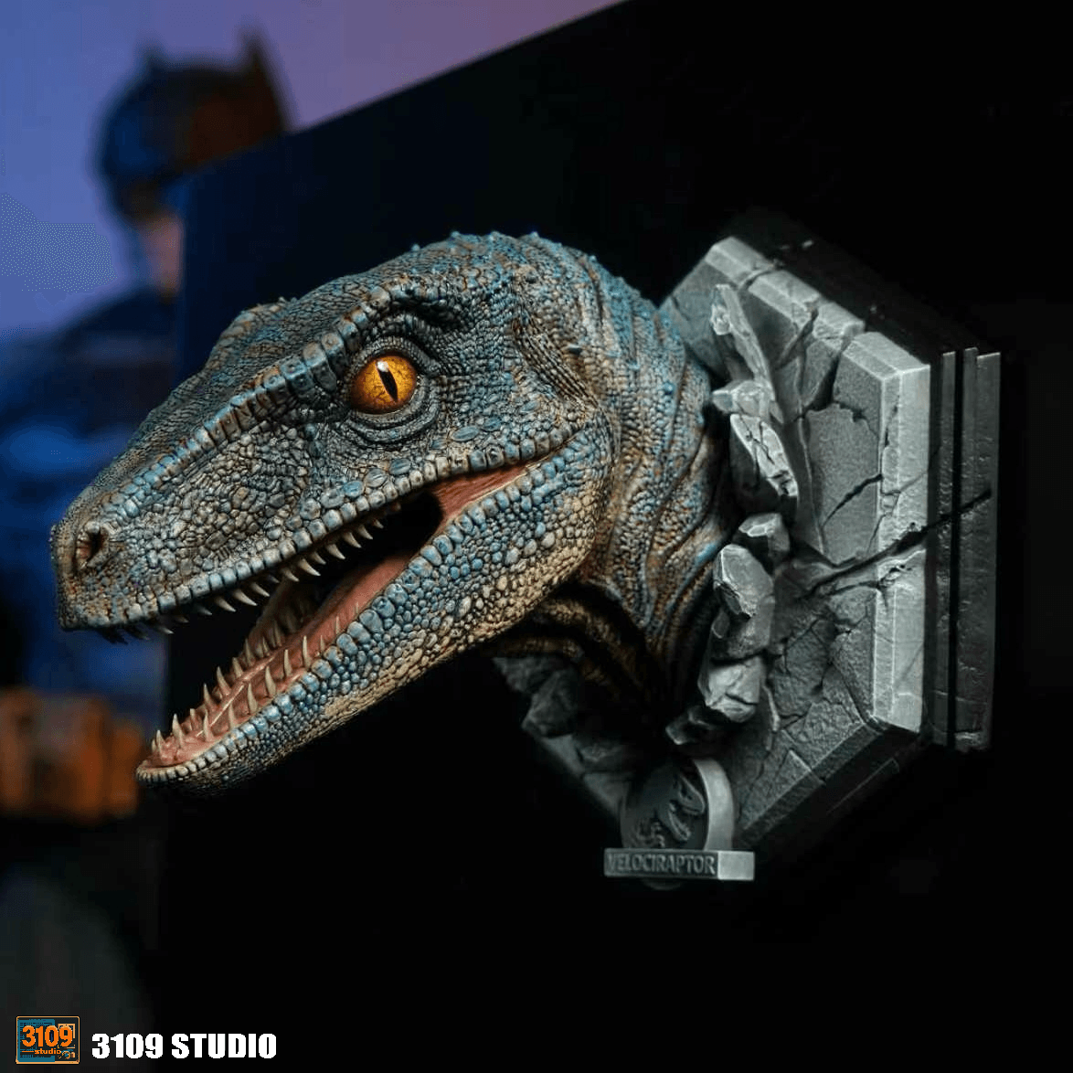 Jurassic Park 3109 Studio Raptor Head