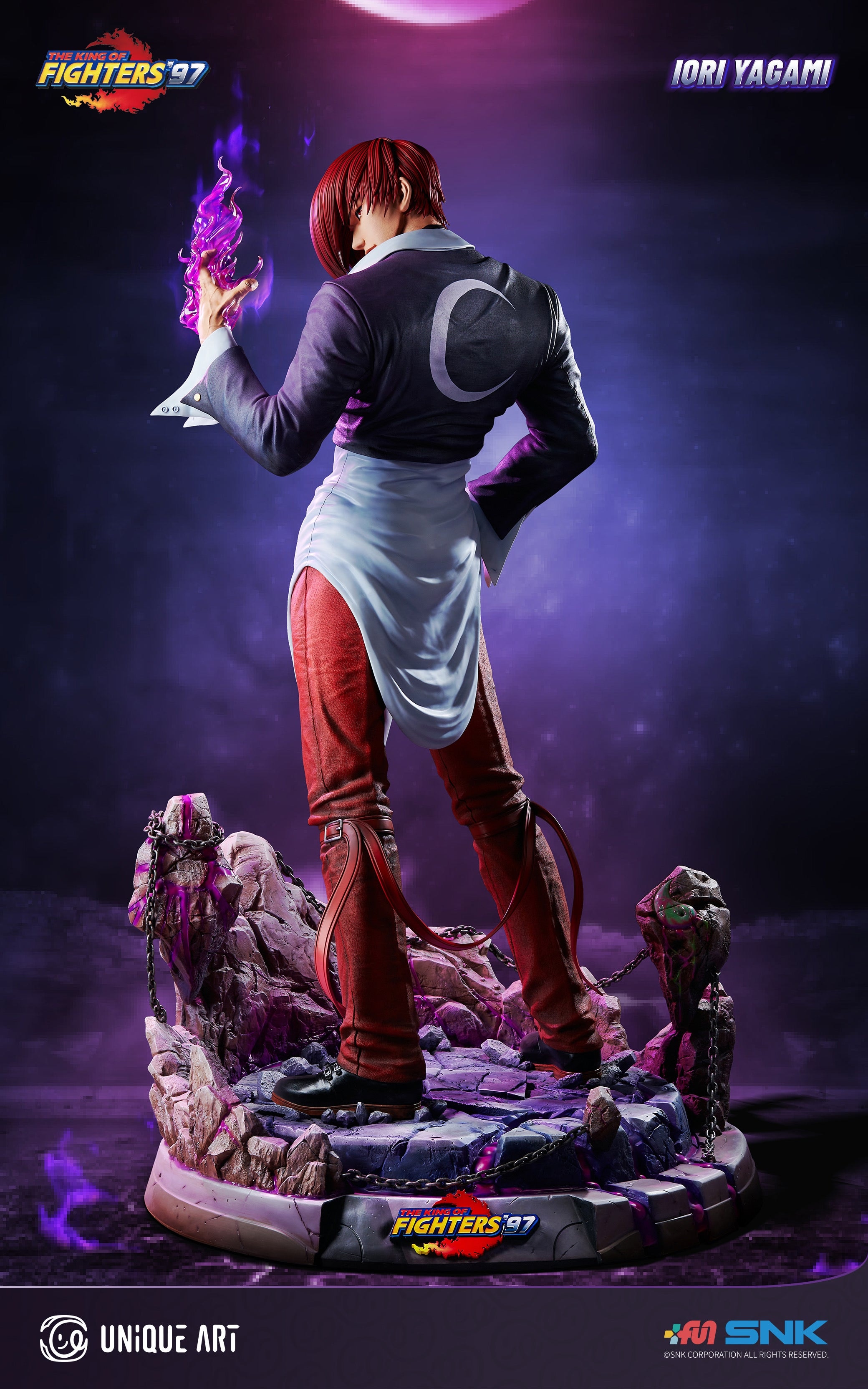 King of Fighters UNiQUE ART Studio Iori Yagami Licensed