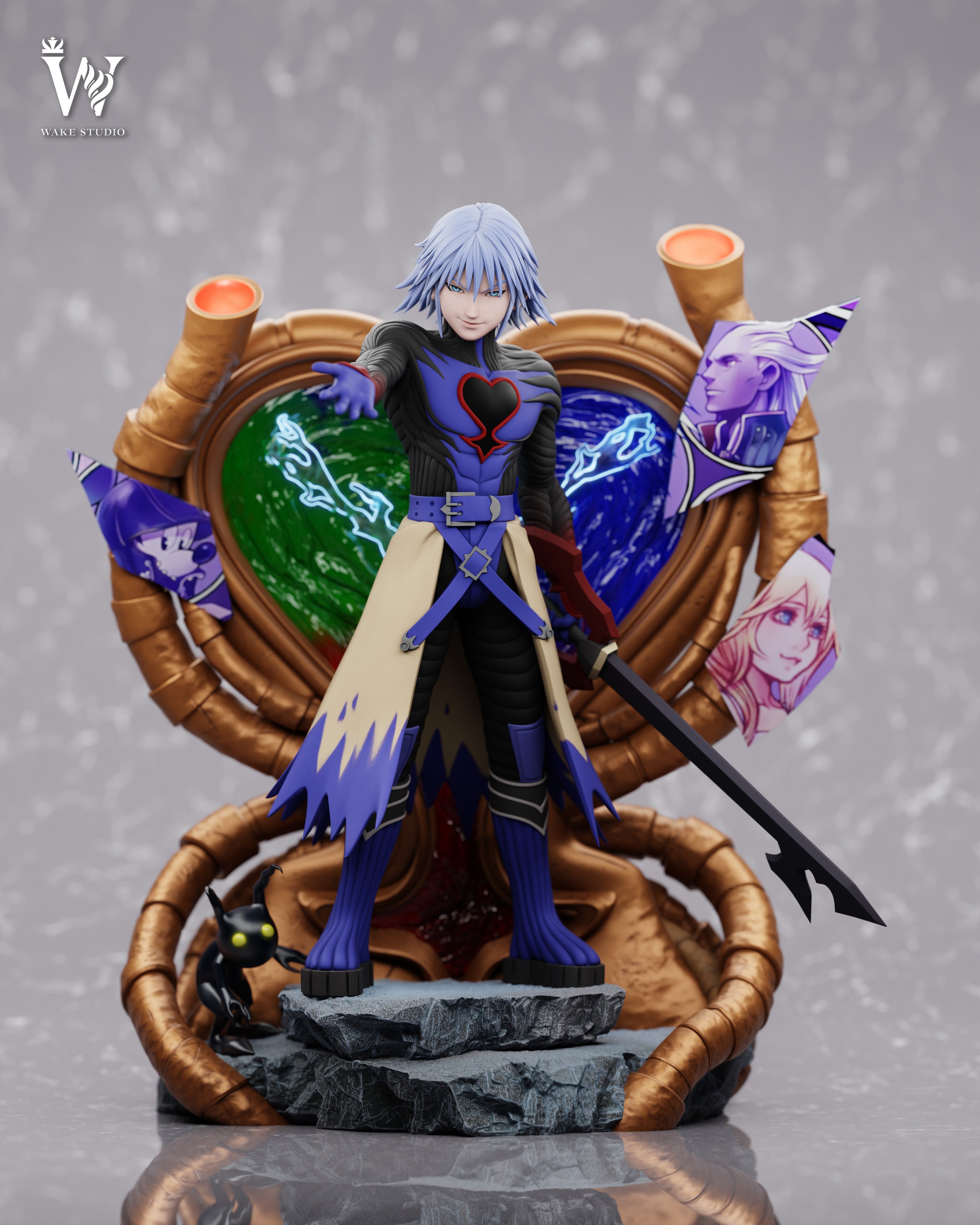 Kingdom Hearts Wake Studio Riku