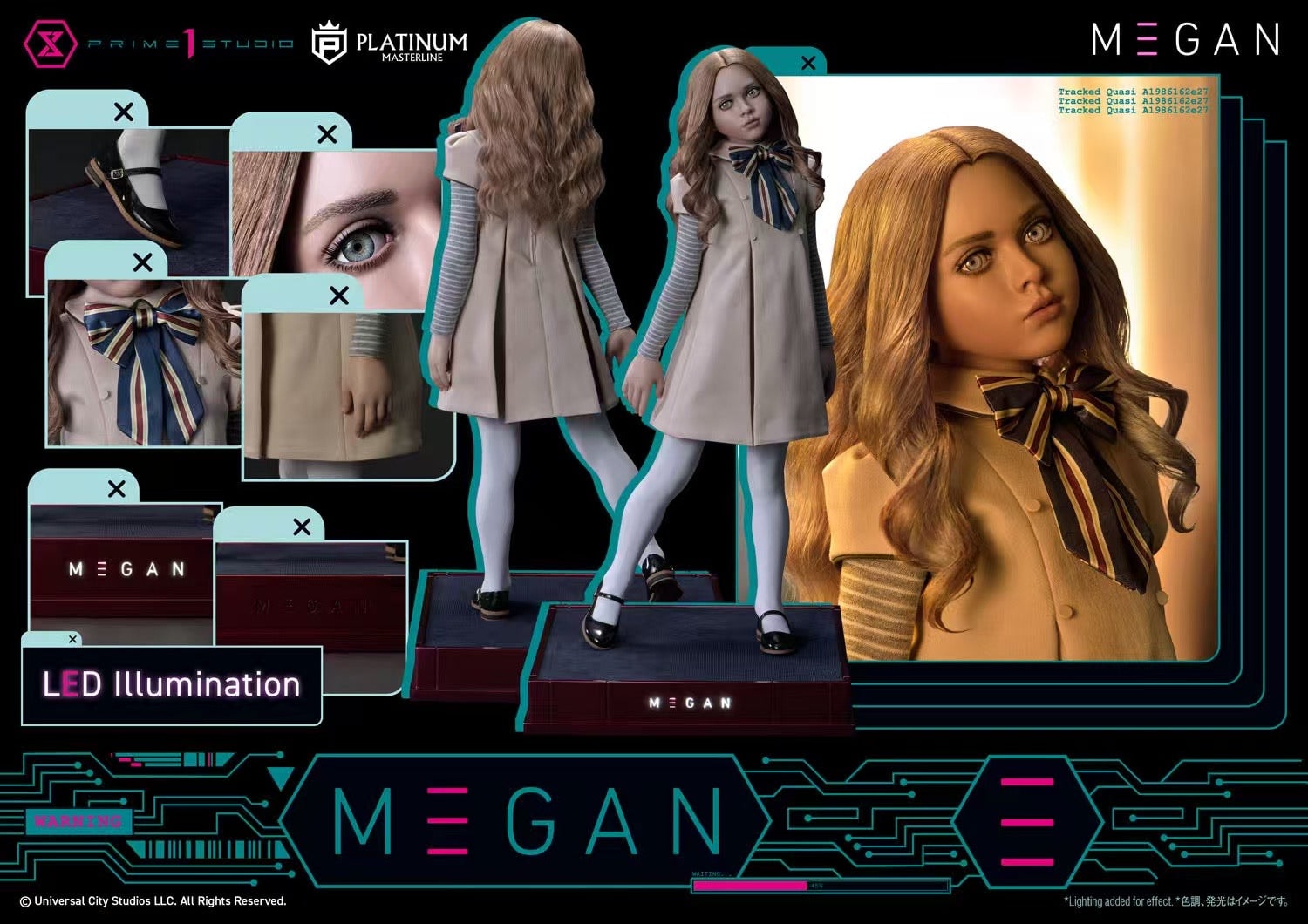 M3GAN Prime 1 Studio Megan Film Licensed