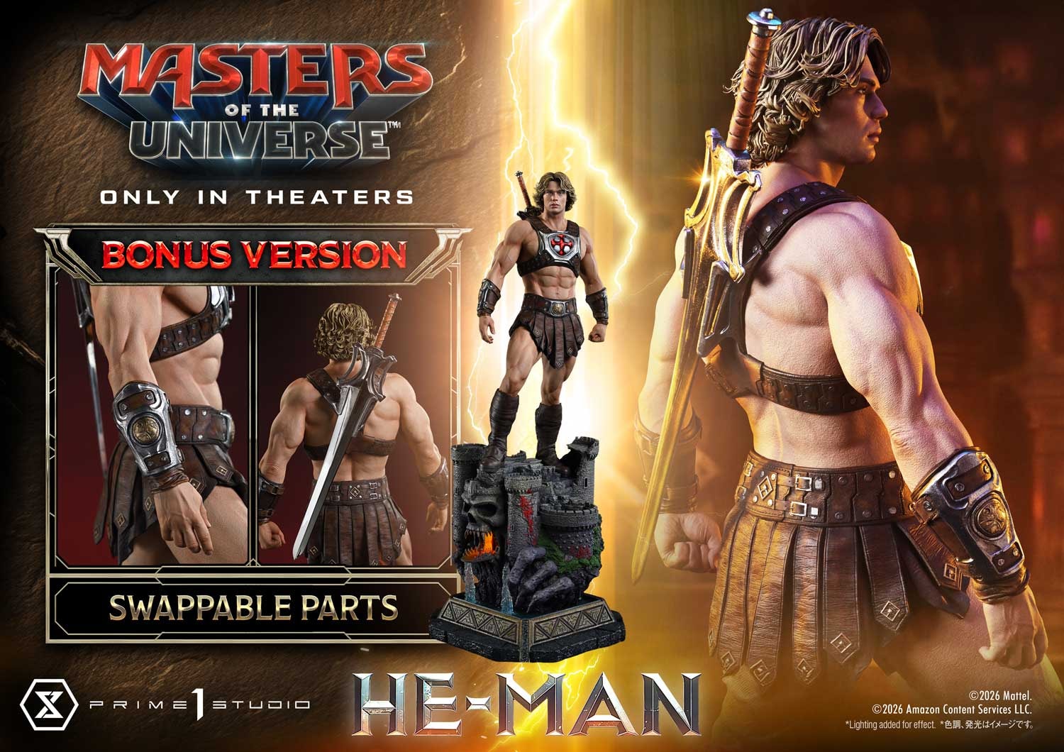 Masters of the Universe Prime 1 Studio He Man