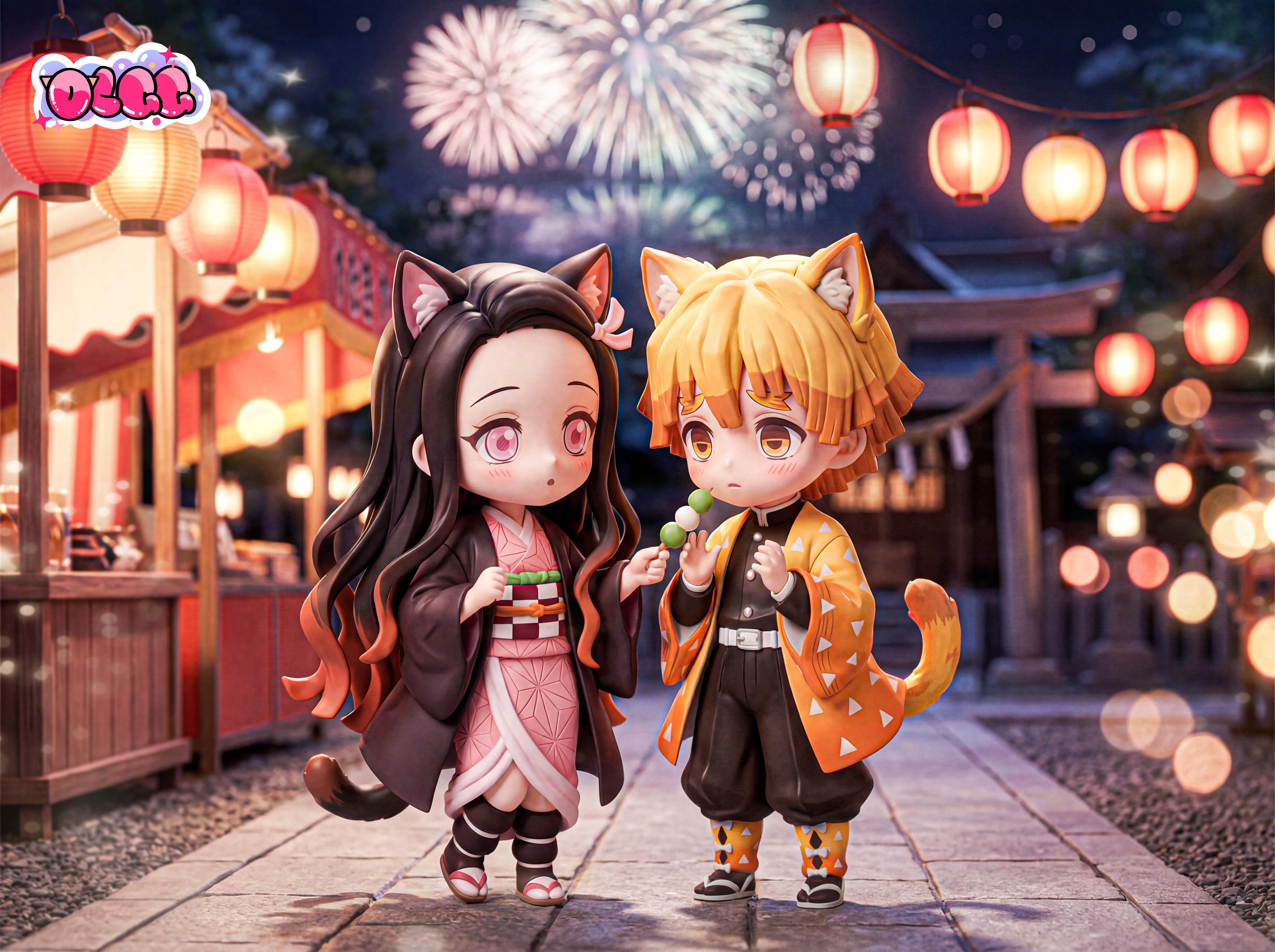 Demon Slayer OLGG Studio Nezuko x Zenitsu