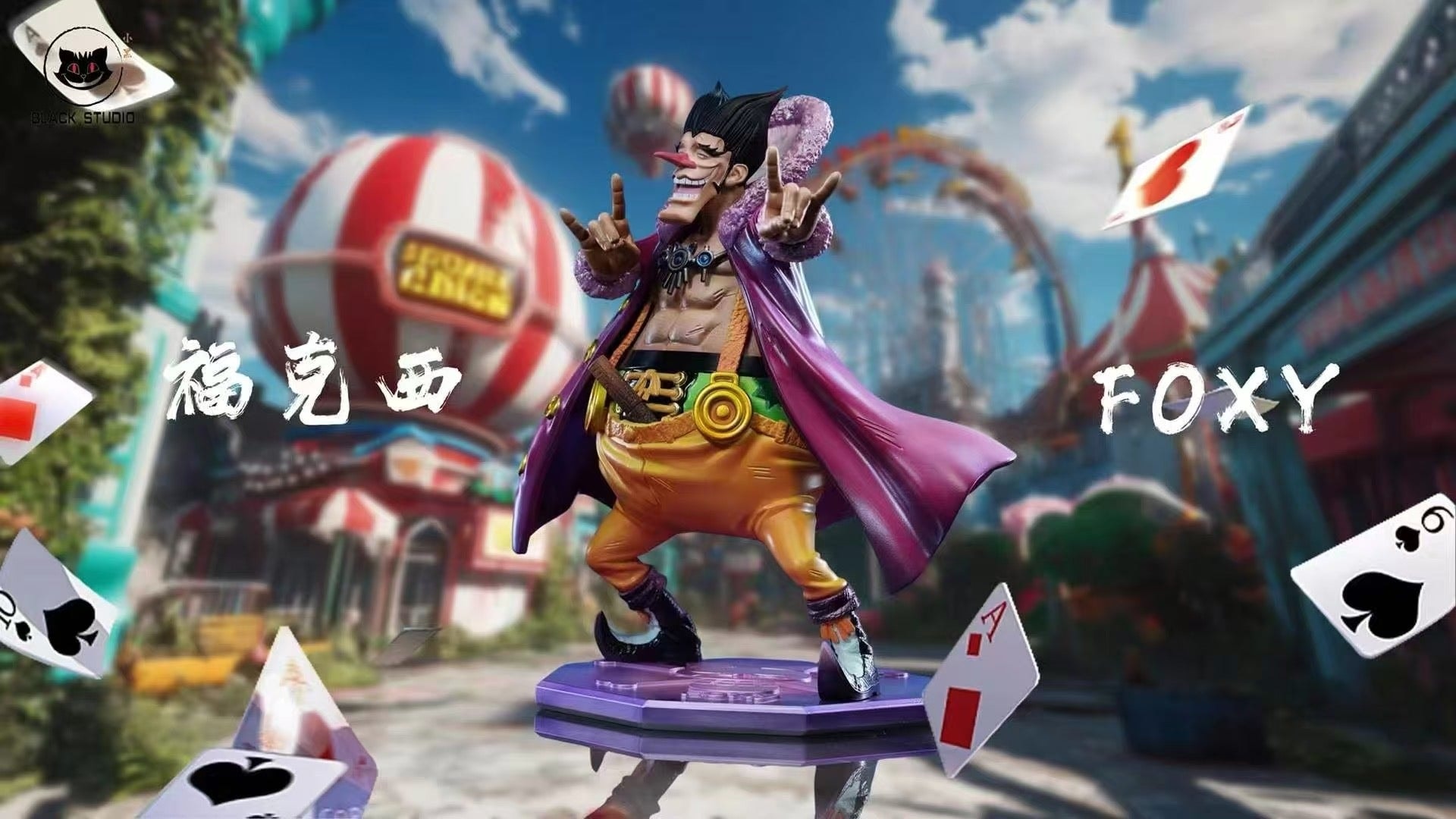 One Piece Black Studio Foxy