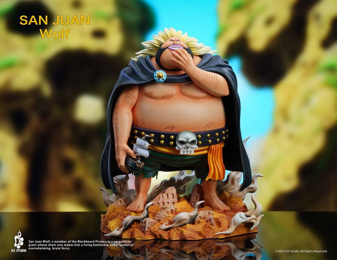 One Piece DX Studio Sanjuan Wolf