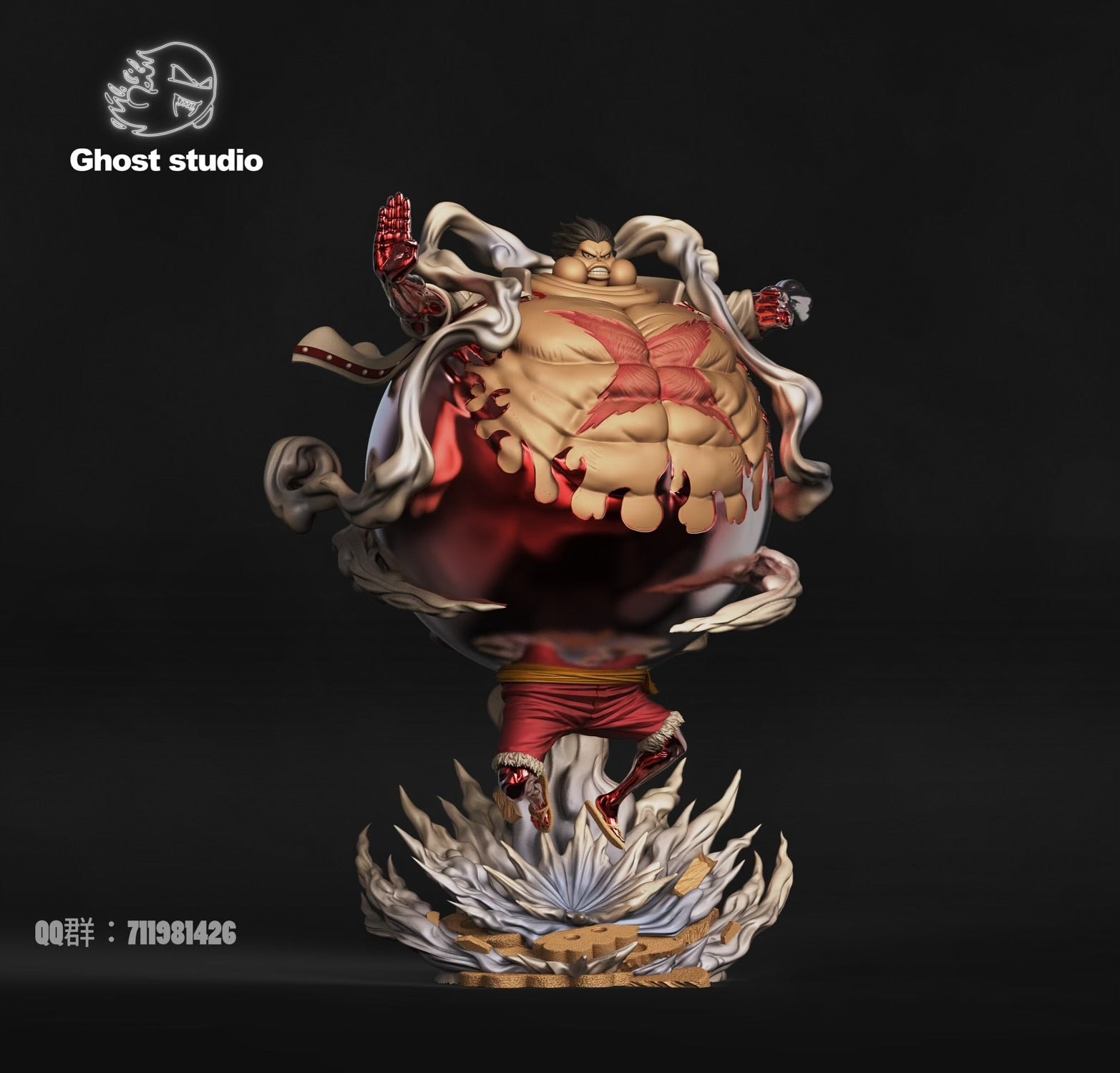 One Piece Ghost Studio Tankman Luffy