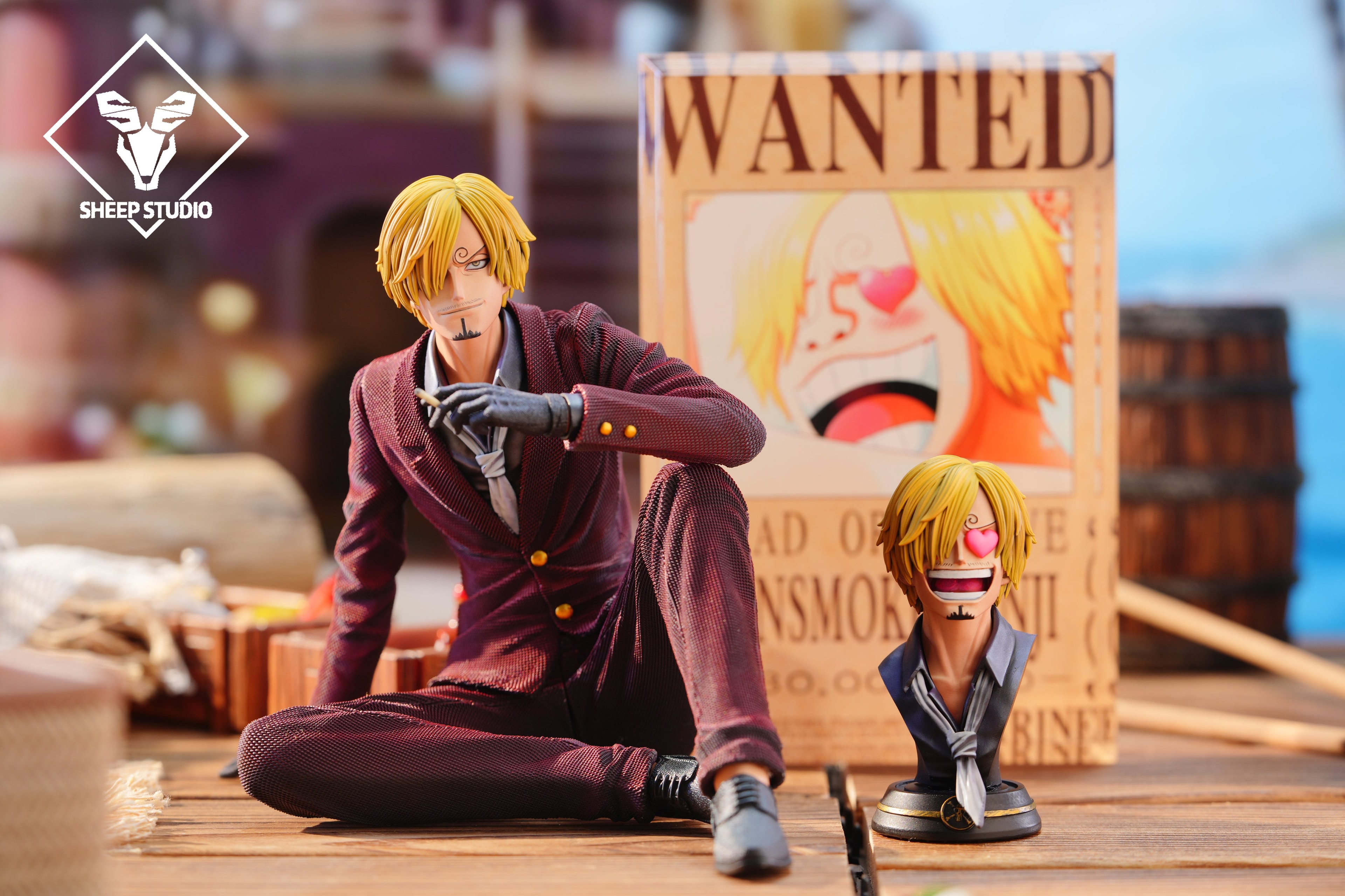 One Piece Sheep Studio Sitting Sanji