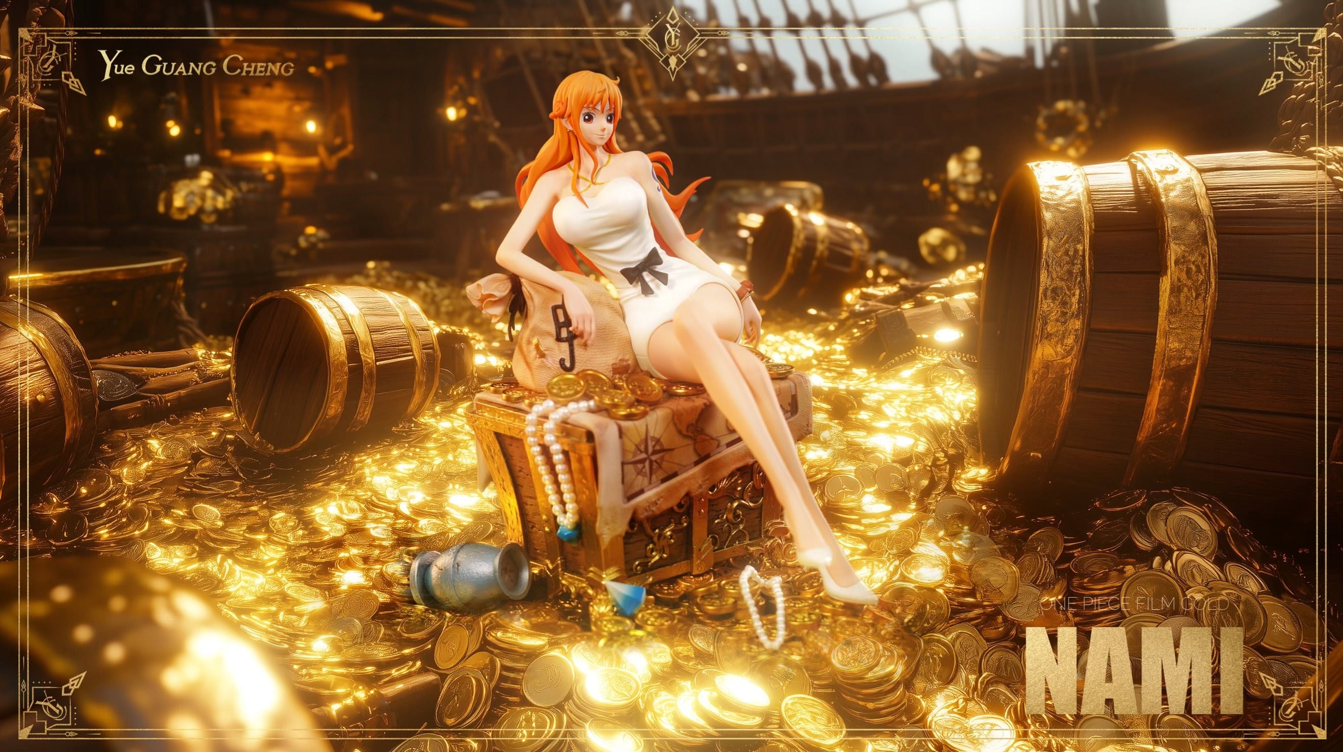 One Piece YGC Studio Film Gold Nami