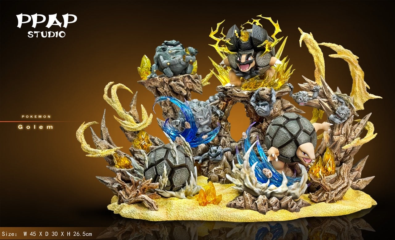 Pokemon PPAP Studio Golem Group
