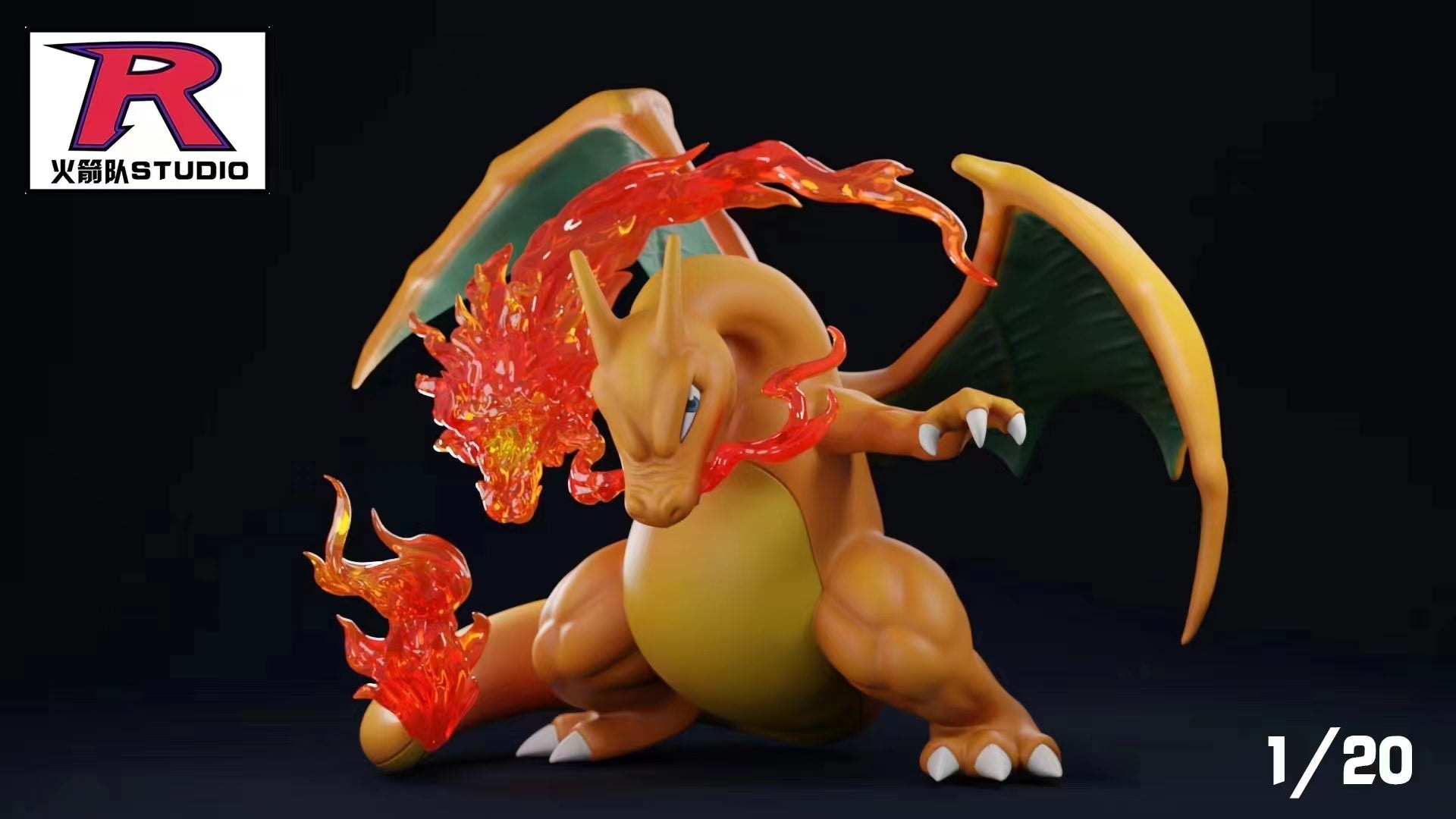 Pokemon Team Rocket Studio Charizard Dragon Punch