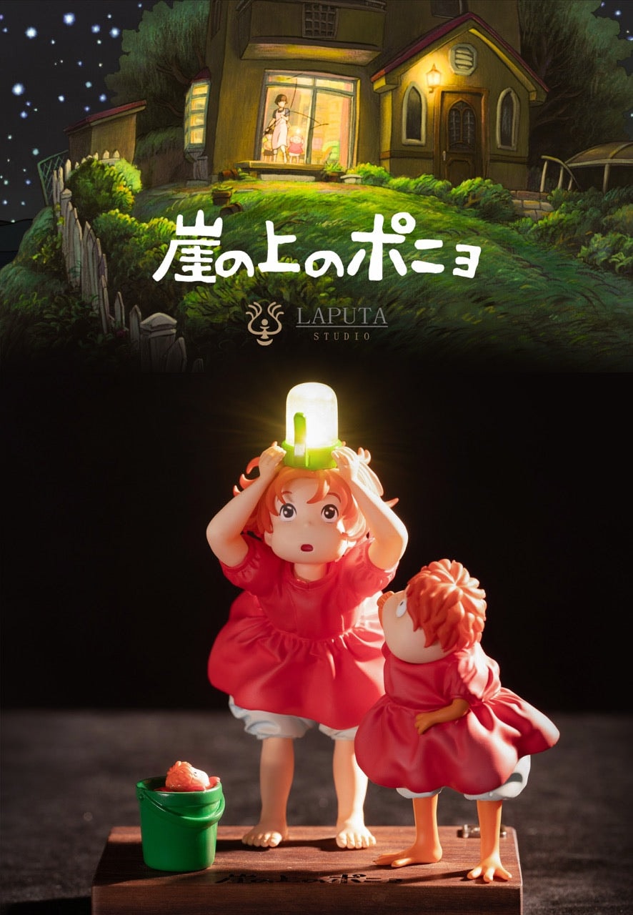 Ponyo LAPUTA Studio Ponyo Statua in resina