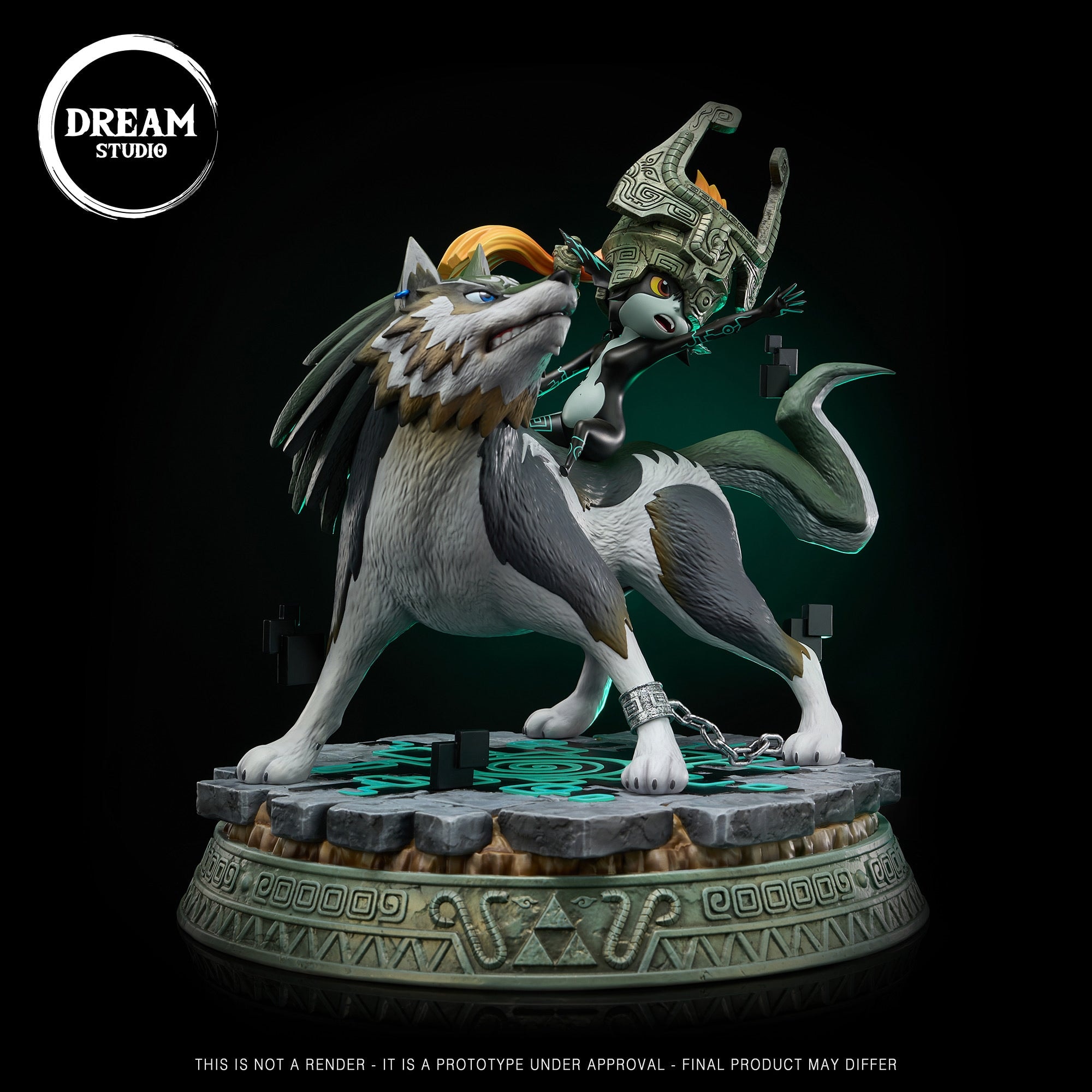 The Legends Of Zelda Dream Studio Wolf Link Midna