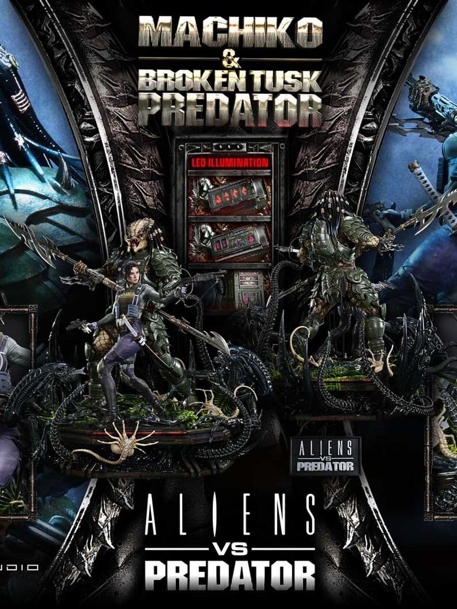 Aliens vs Predator Prime 1 Studio Machiko x Broken Tusk Predator