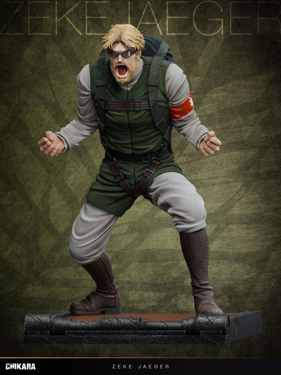 Attack On Titan CHIKARA Studio Zeke Jaeger