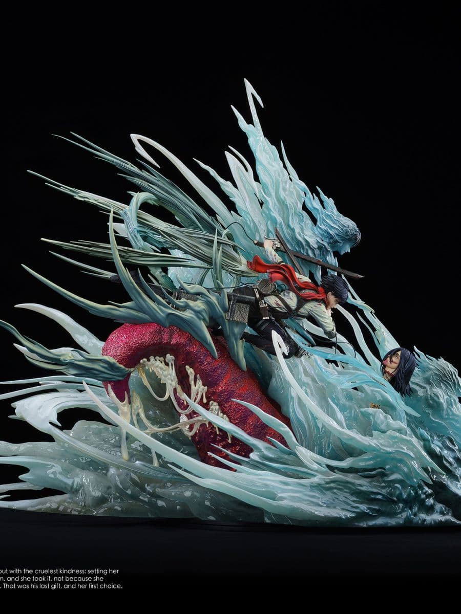Attack On Titan Execution Studio × Cedar Studio Mikasa Vs Eren