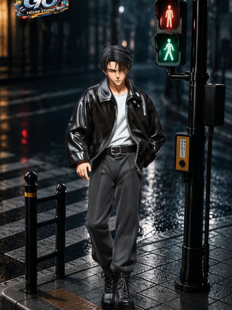 Attack On Titan GO FIGURE Studio Levi walking