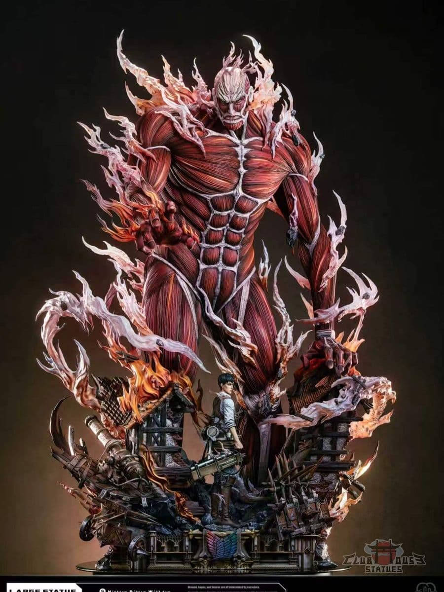 Attack On Titan Hertz Studio Bertholdt Hoover x Colossal Titan