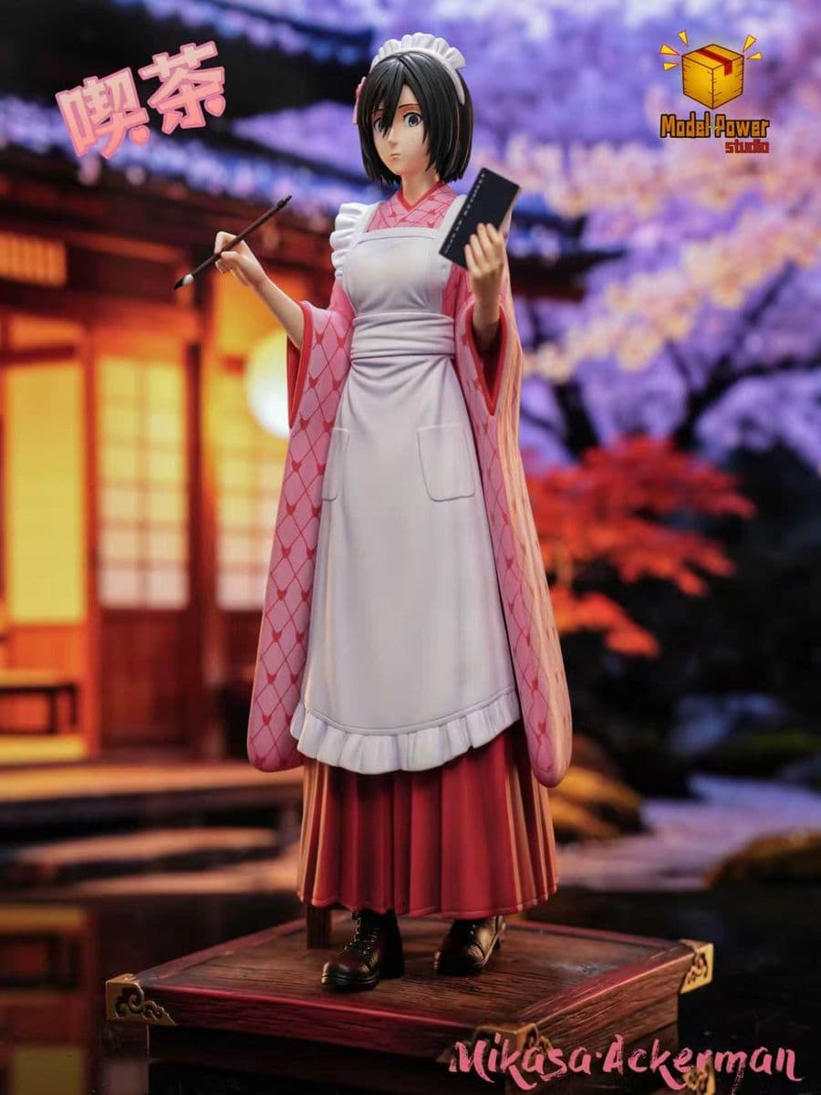 Attack on Titan Model Power Studio Maid Mikasa Ackerman