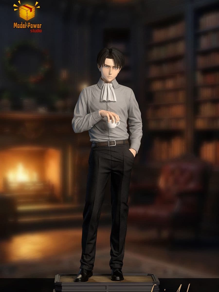 Attack on Titan Model Power Studio Suit Levi Ackerman