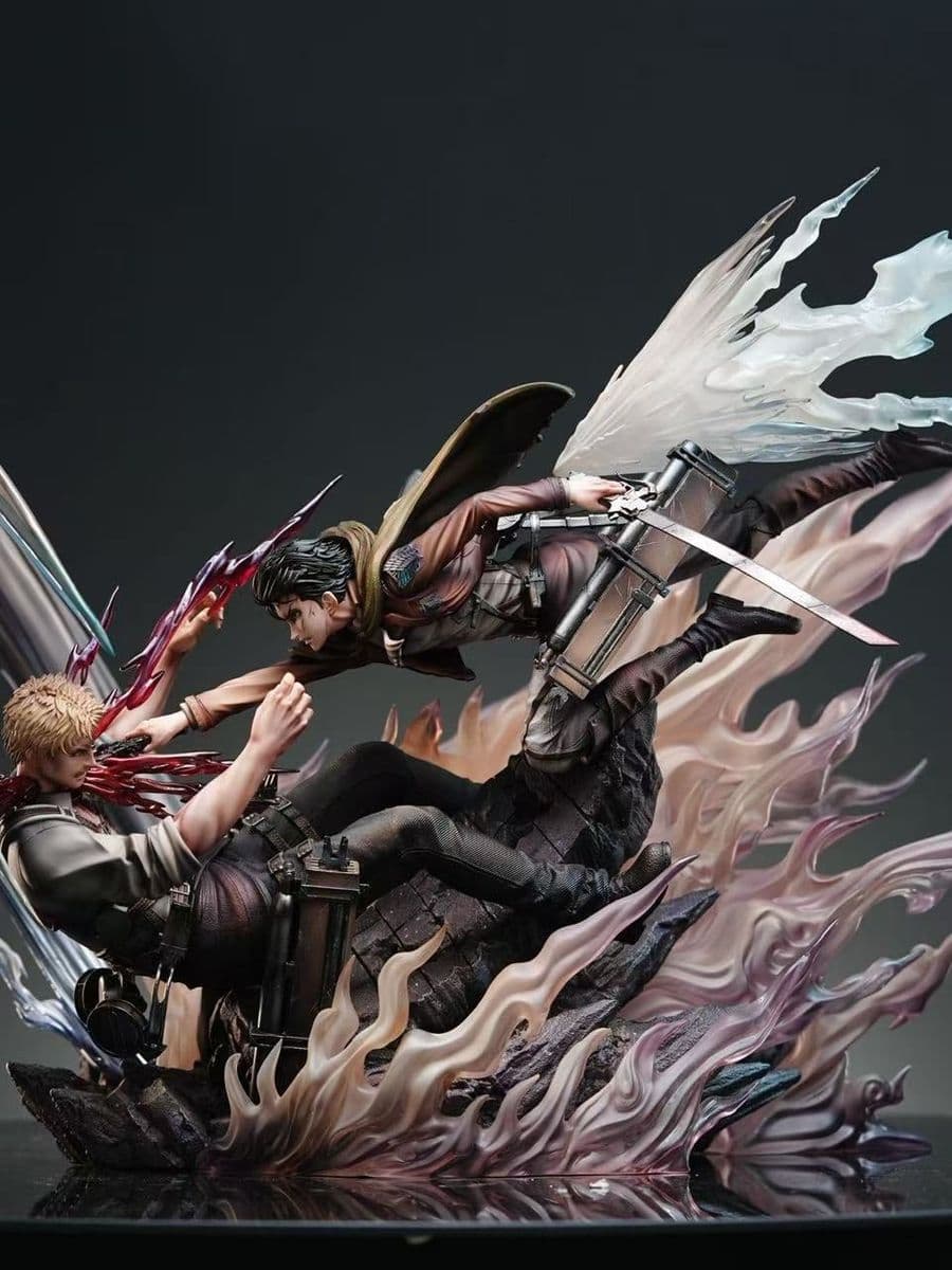 Attack on Titan Sure Studio Levi vs Reiner