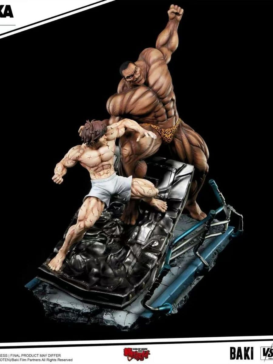 Baki the Grappler Shinka Studio Baki vs Oliva Licensed