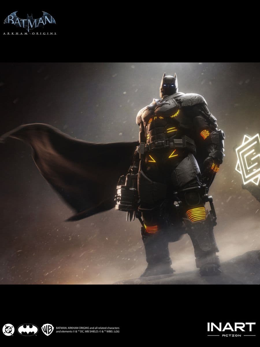 Batman Arkham Origins INART Action Batman XE Suit