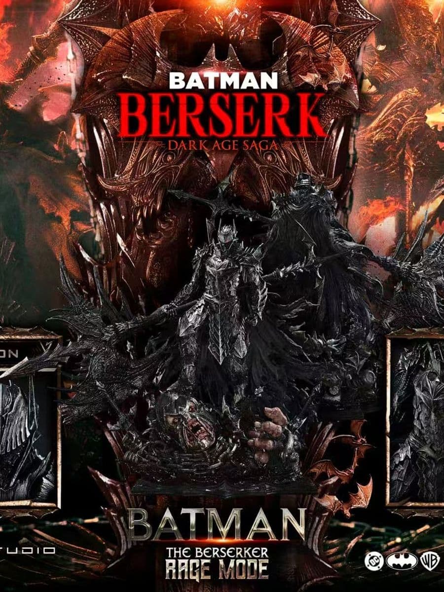 Batman Prime 1 Studio Batman Comics The Berserker Rage Mode Licensed