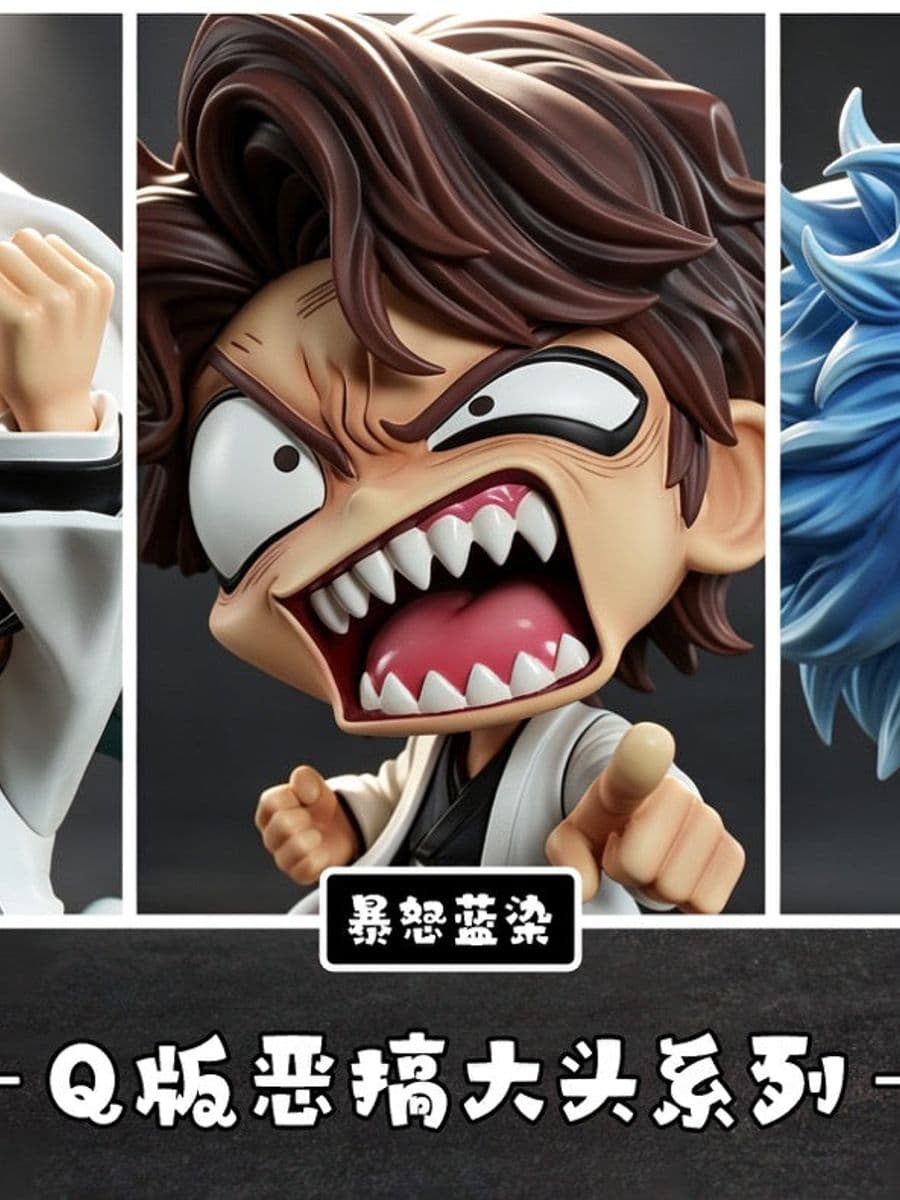 Bleach HXHENG Studio Ulquiorra x Aizen x Grimmjow
