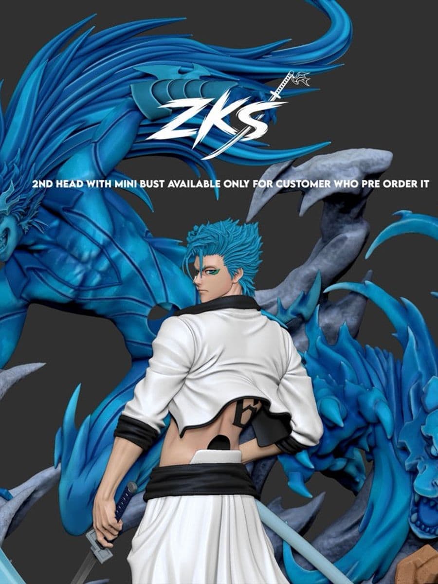 Bleach Zenkai Studio Grimmjow Jeagerjaquez