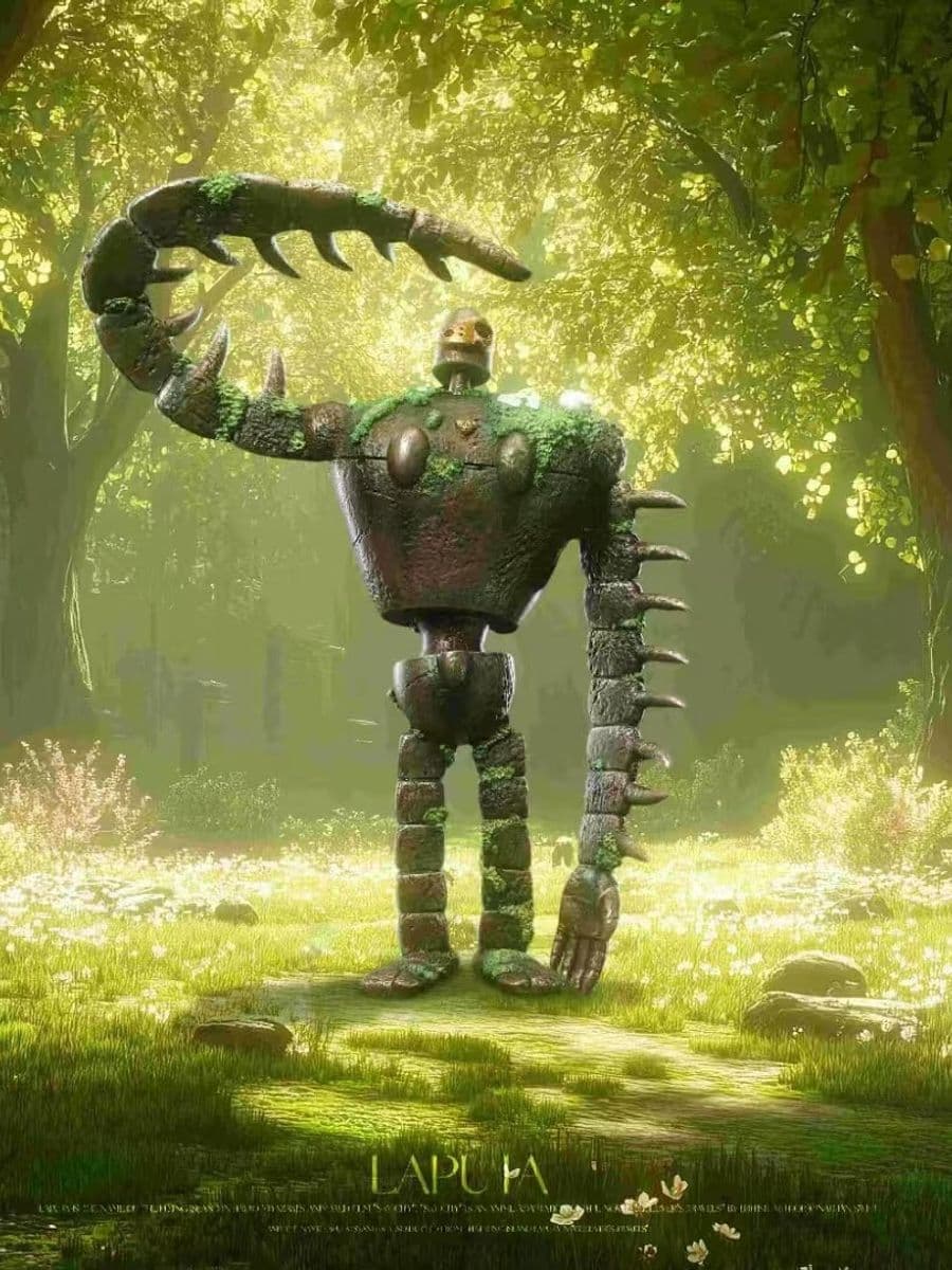 Castle in the Sky ZJB Studio x LaPuta Studio Robot Soldier