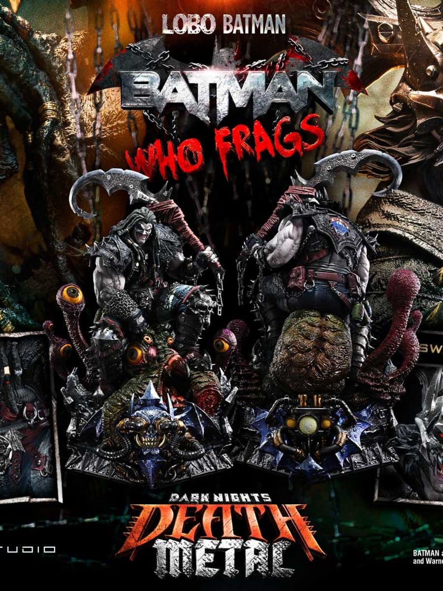 Dark Nights Death Metal Prime 1 Studio Wolf Batman Batman Who Frags