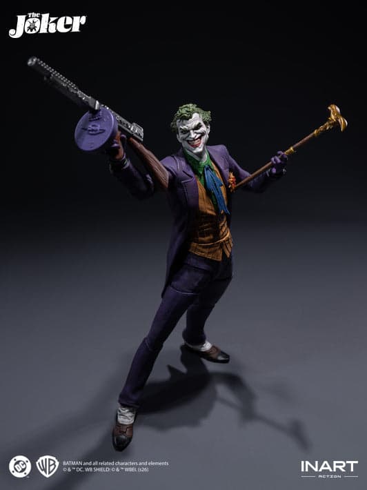 DC Comic InArt Action The Joker