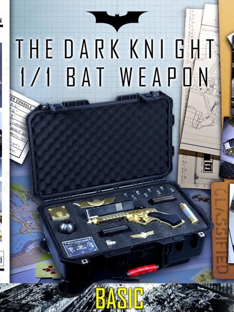 DC Comics Z Studio Batman Weapon Replica Series Volume 2 Christian Bale Edition
