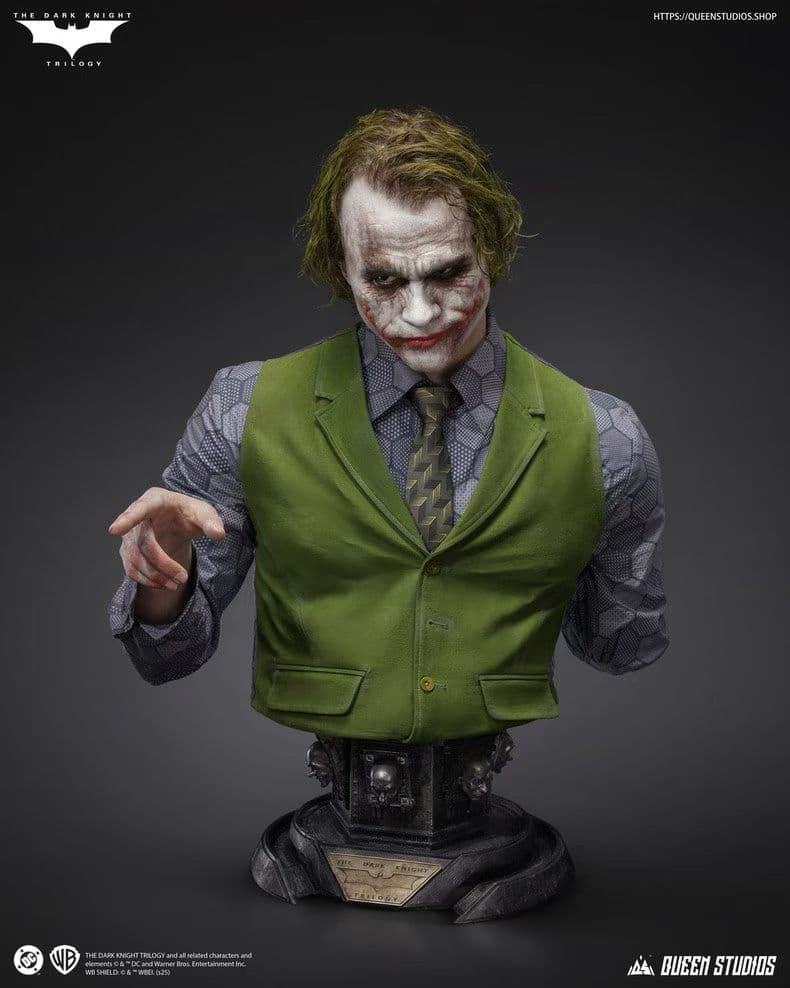 DC Queen Studio Joker Bust Life Size Licensed