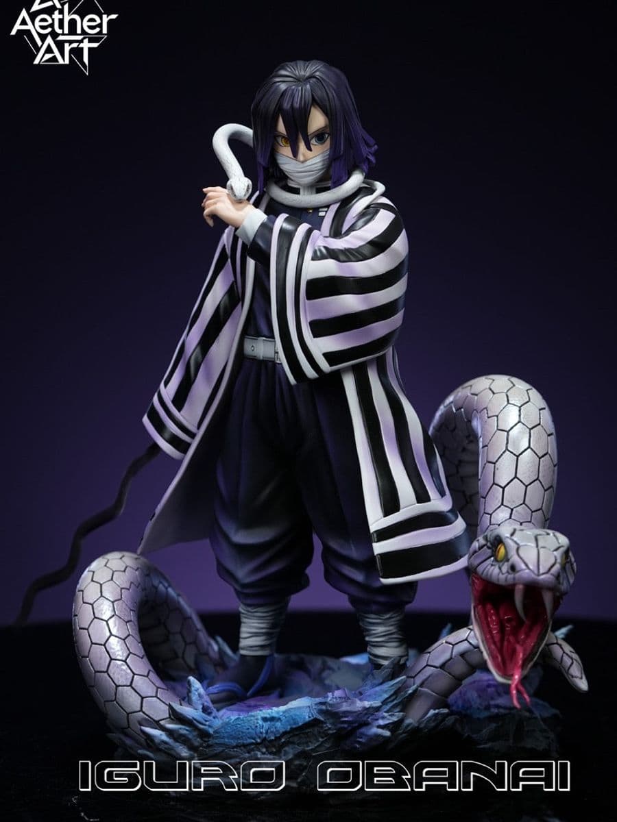 Demon Slayer Aether Art Studio Obanai Iguro