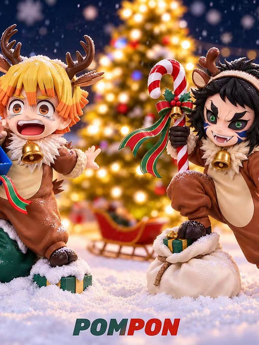 Demon Slayer PomPon Studio Thunder Twins Zenitsu X Kaigaku