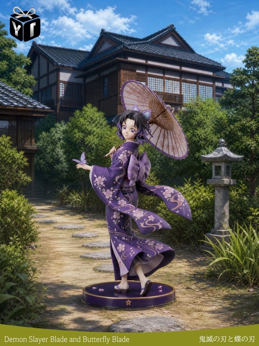 Demon Slayer Yi Studio Shinobu Kocho Kimono