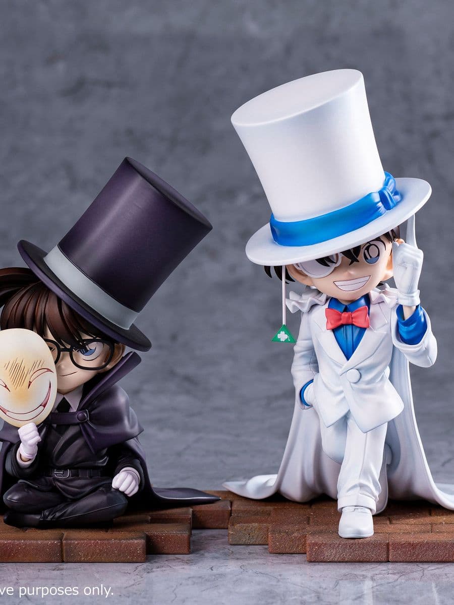 Detective Conan Mimo Studio Kaitou Kid Conan & Night Baron Conan