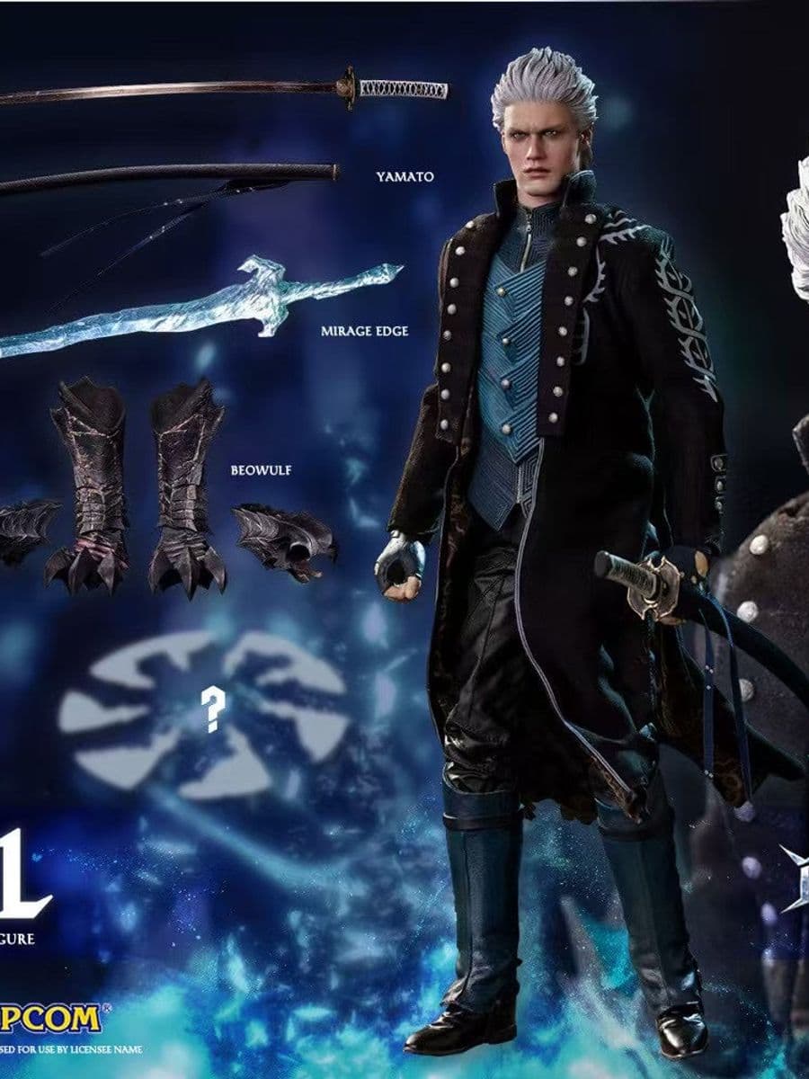 Devil May Cry Asmus Toys Vergil Licensed