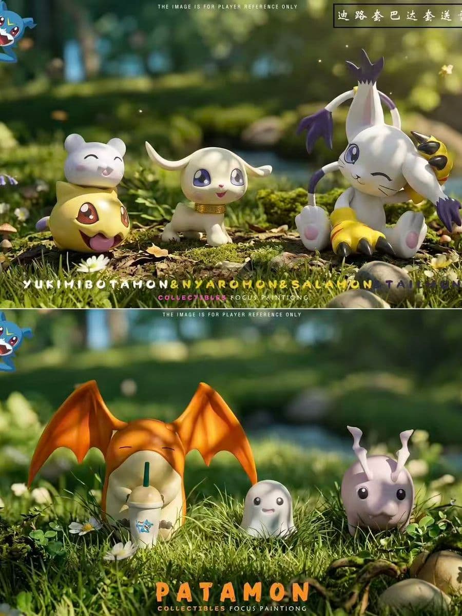 Digimon Adventure Vzai Studio Gatomon x Patamon