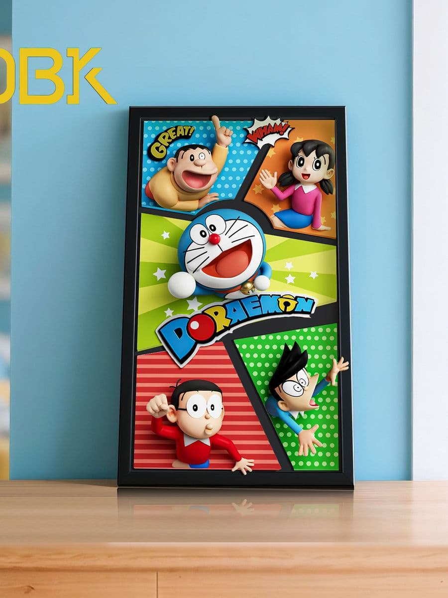 Doraemon DBK Studio Doraemon Fridge Magnet Set