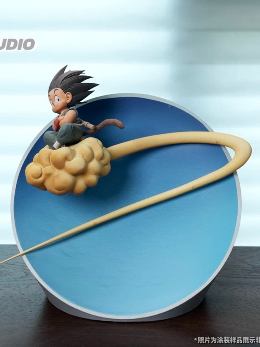 Dragon Ball 303 Studio Kid Goku Riding Flying Nimbus