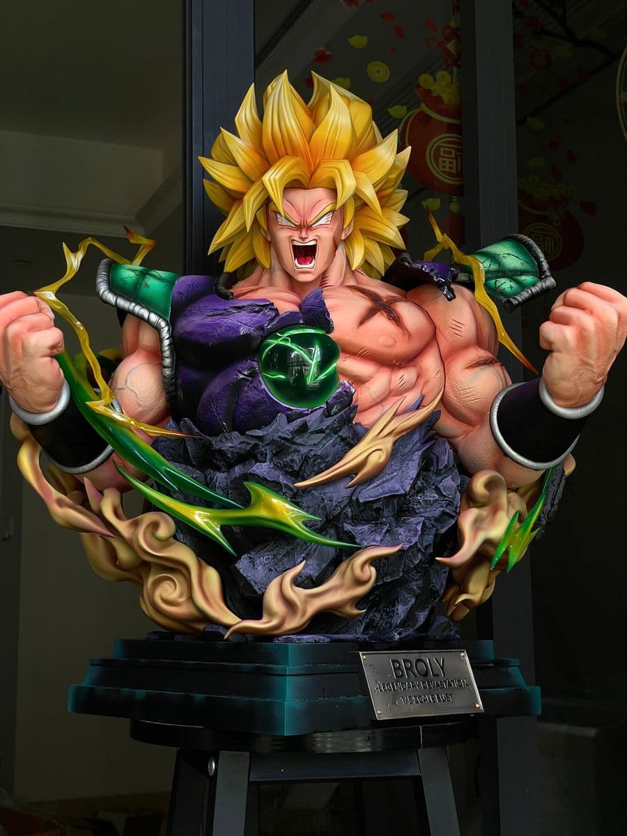 Dragon Ball Jin Shen Studio Broly Legendary Devastation Bust
