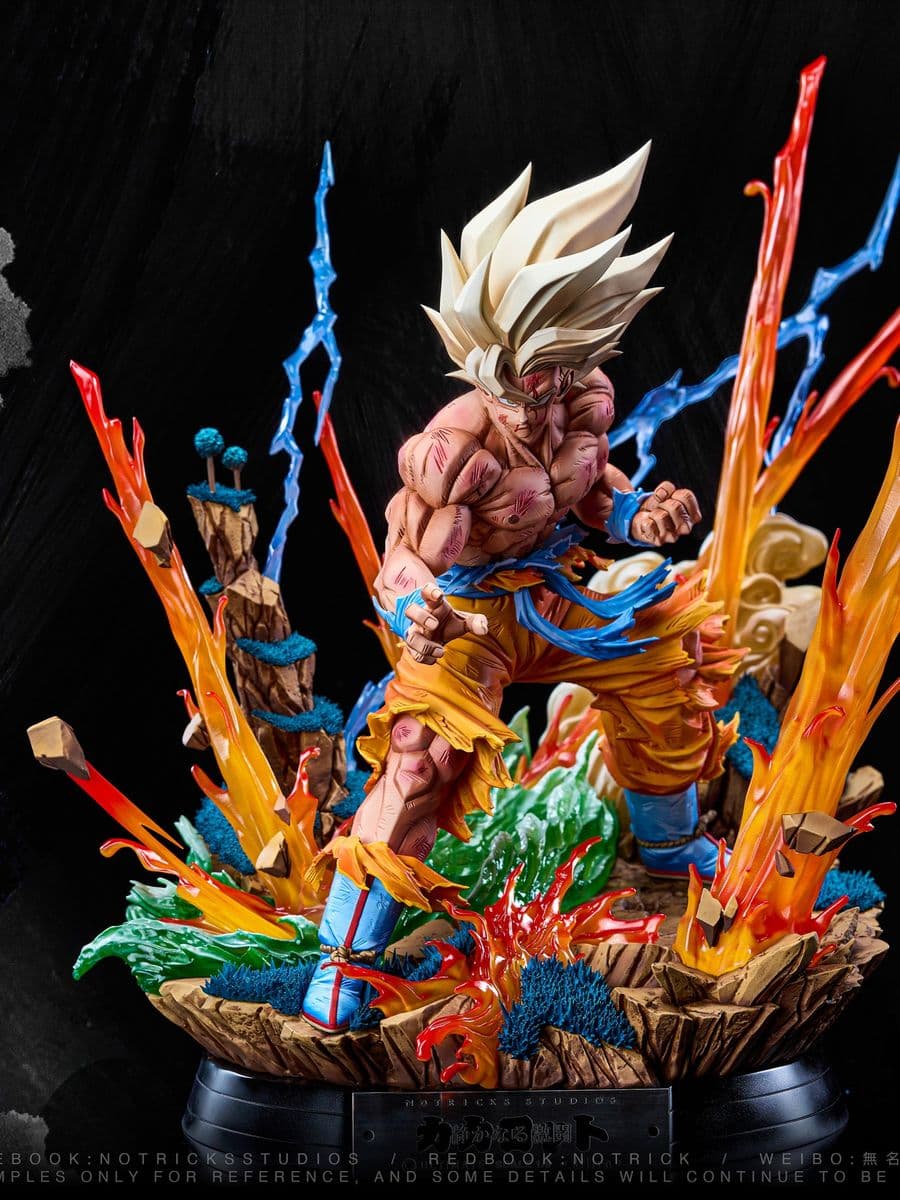 Dragon Ball Notricks Studio Namek Super Saiyan Goku