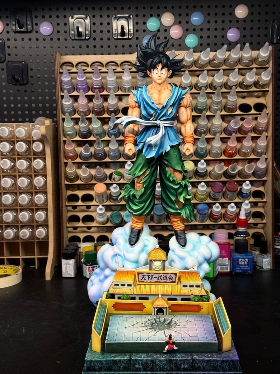 Dragon Ball Plastic Soul Studio Goku Blue Outfit