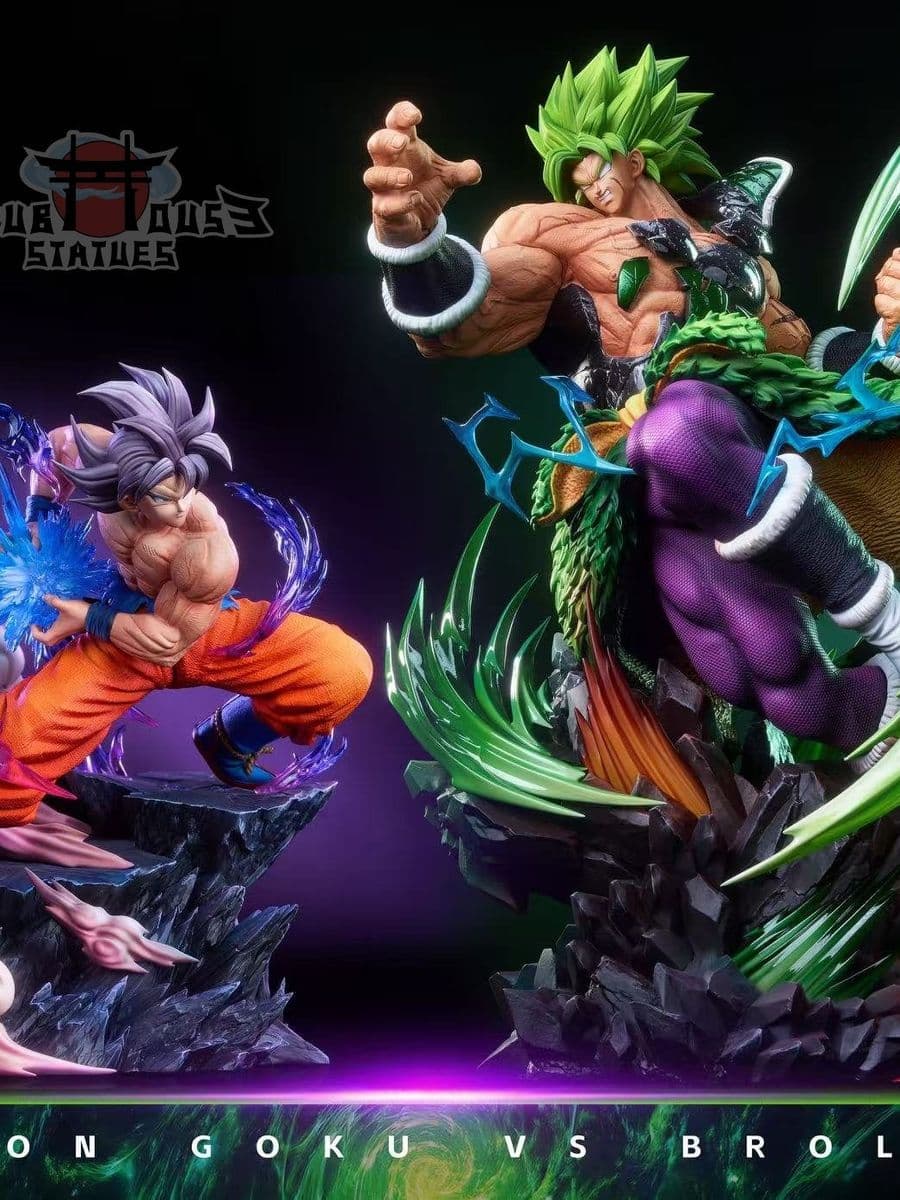 Dragon Ball Saiyan Forge Studio Son Goku Ultra Instinct x Broly
