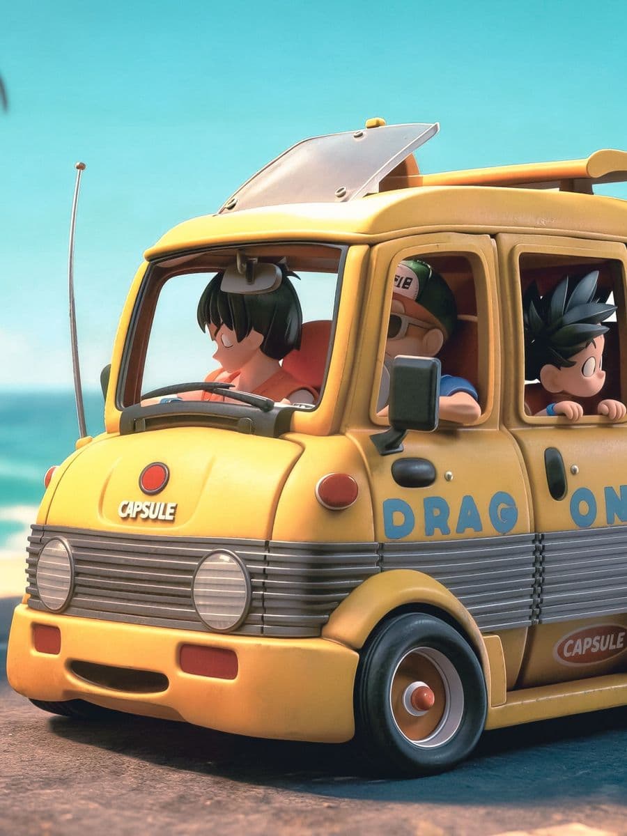 Dragon Ball TOR Studio Vehicle Capsule Corp