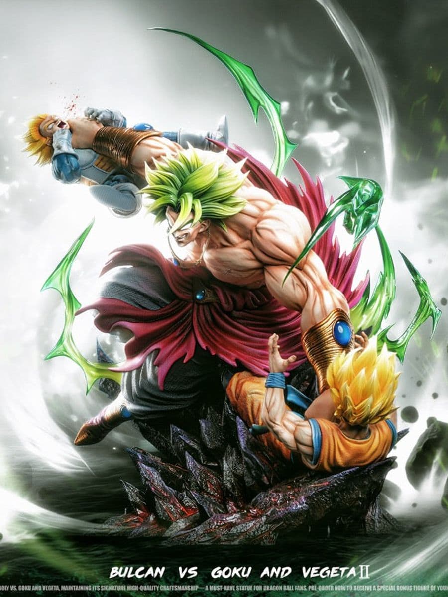 Dragon Ball Yi Shou Studio Broly Vs Goku X Vegeta V2