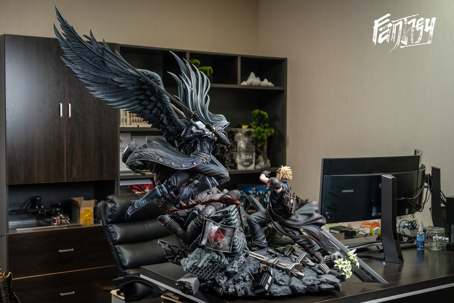 Final Fantasy Dragon x Fantasy Studio Sephiroth Vs Cloud Strife