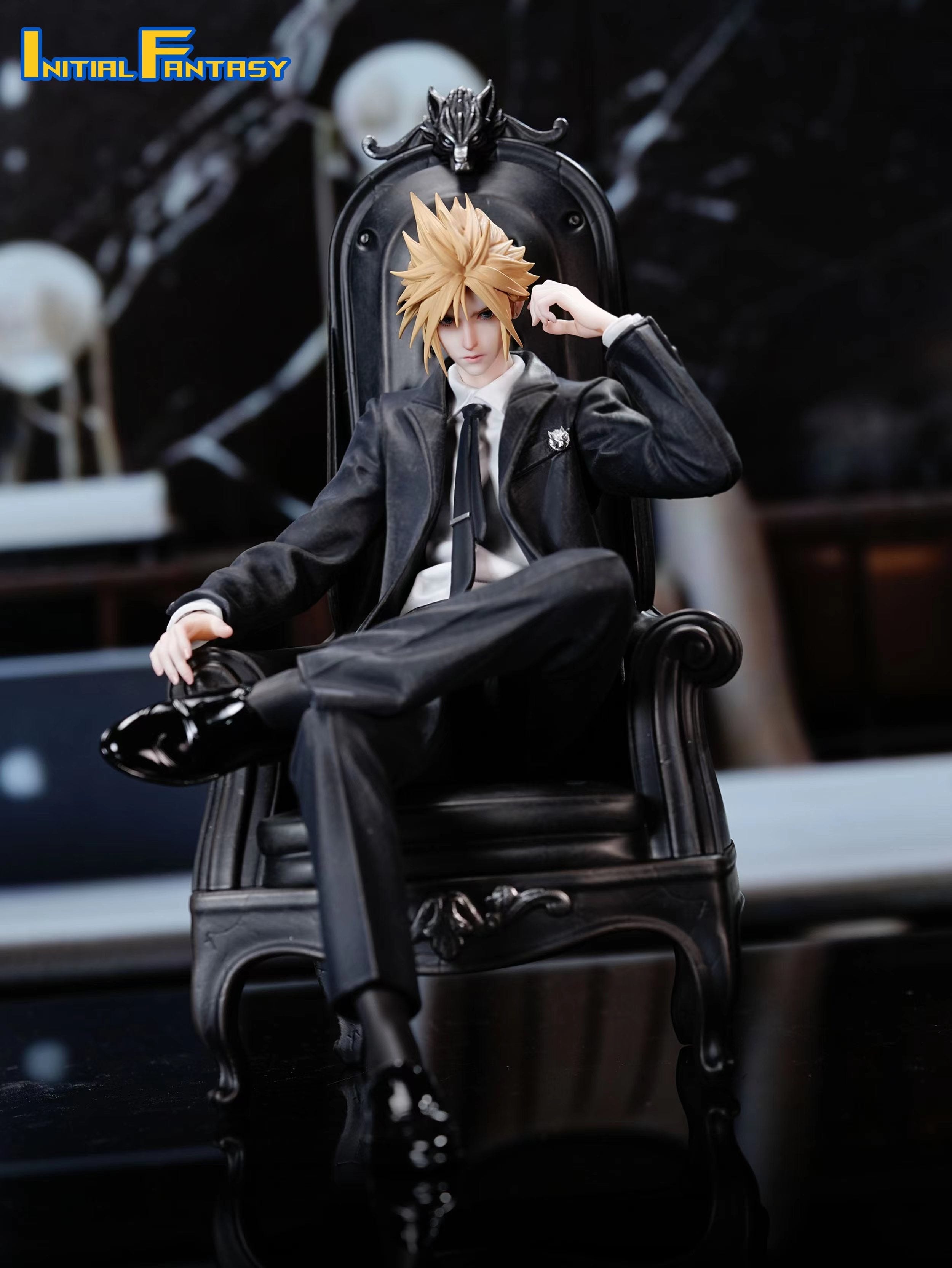 Final Fantasy Initial Fantasy Studio Suit Thug Bad Boy Cloud Strife