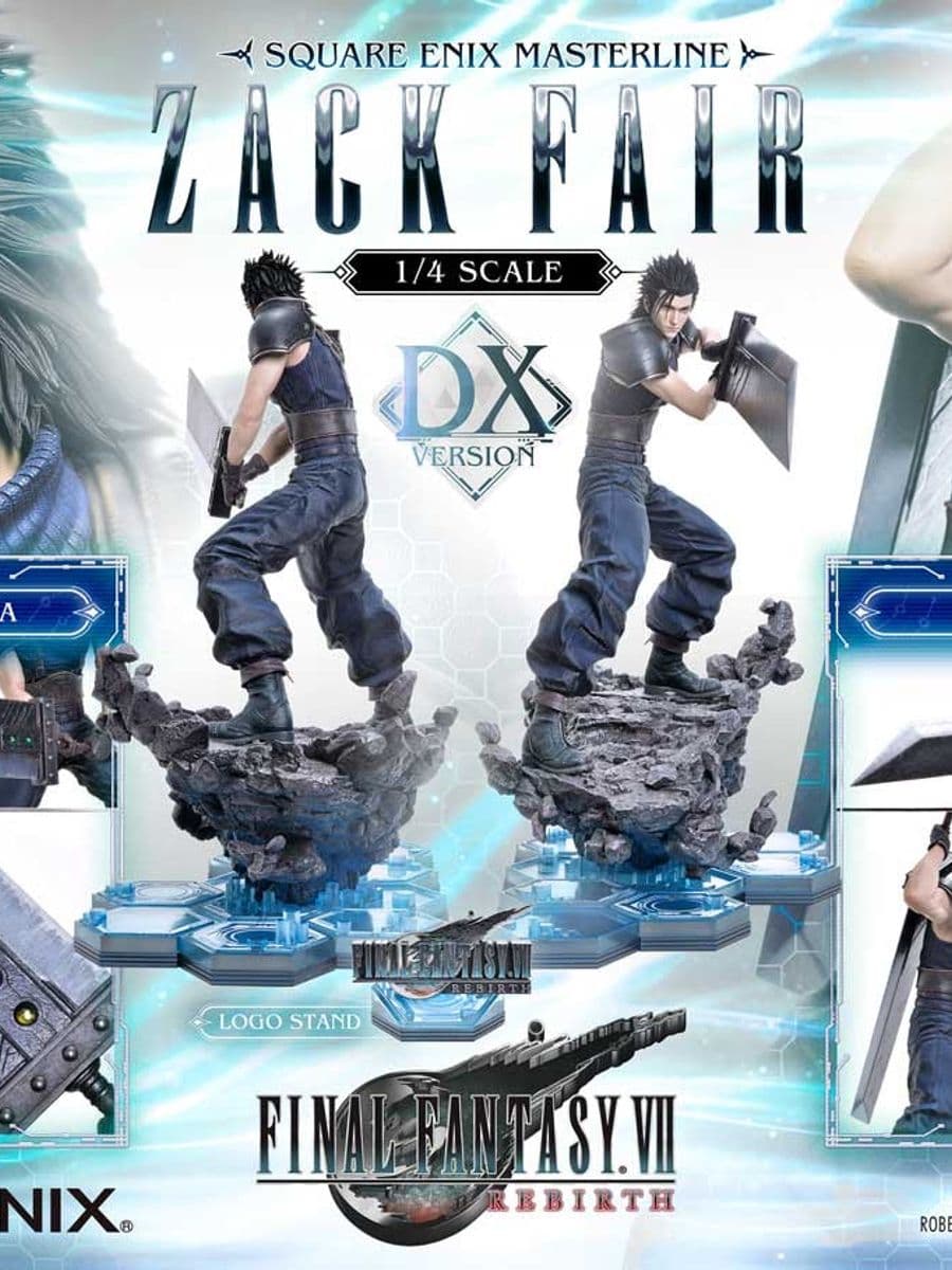 Final Fantasy Prime 1 Studio Zack Fair Licensed